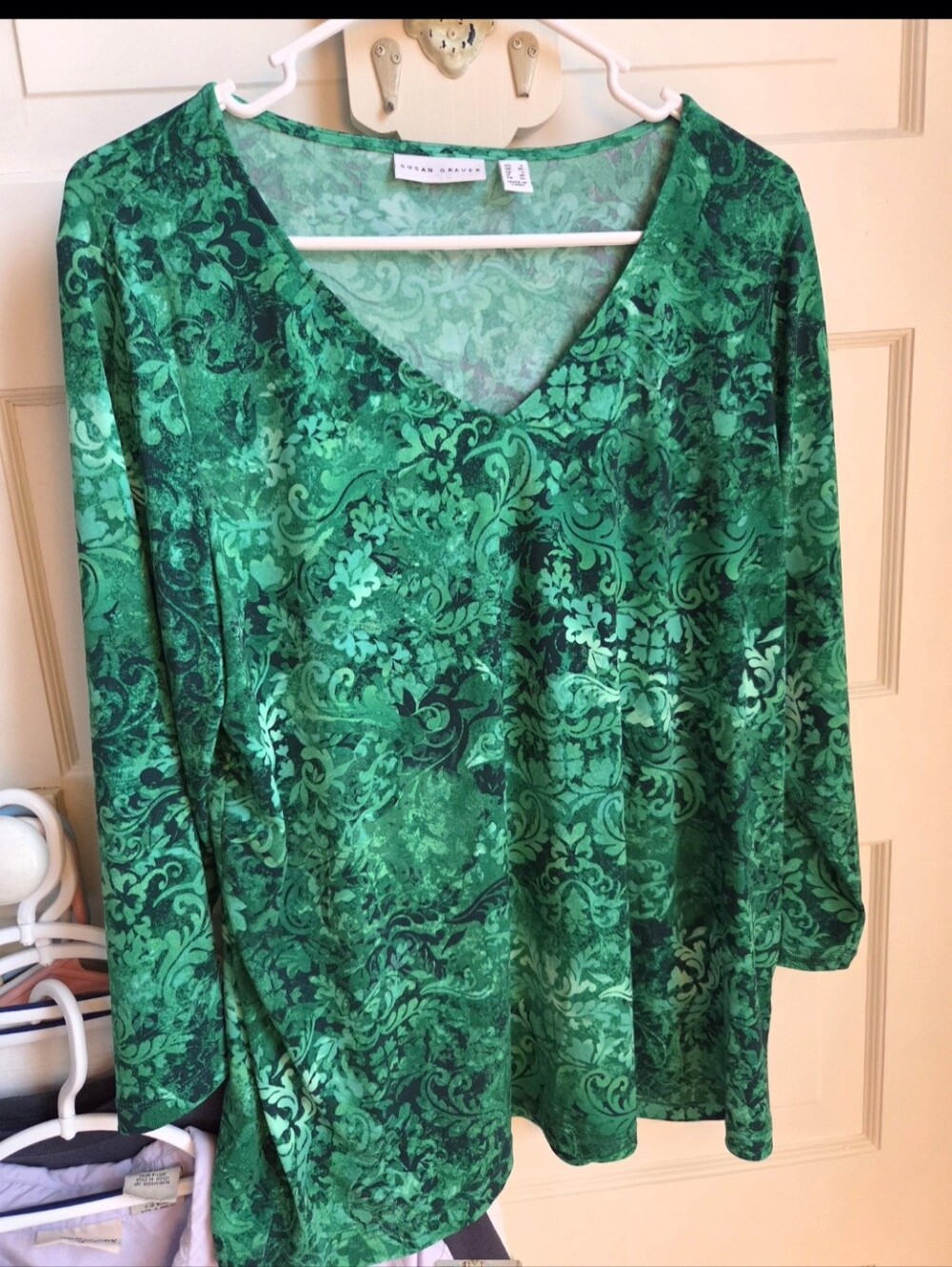 Susan GRAVER Liquid Knit Top